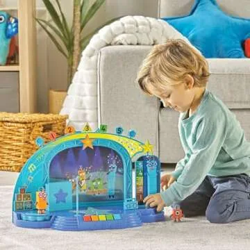 hand2mind Numberblock Five’s Musical Stage for Kids 3-5