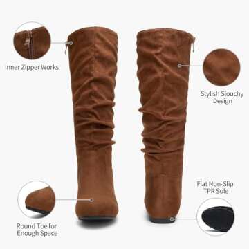 Stylish Jeossy Women's Knee High Boots for All Occasions