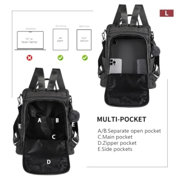 Buy PINCNEL Women Backpack Purse Waterproof Anti-Theft Bag