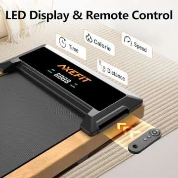 Walking Pad with Incline, Under Desk Treadmill for Home Office, 2.5HP Portable Treadmills with Panel & Remote Control, 4 in 1 Walking Running Machine Manual Incline, Compact Treadmill 265LB Capacity