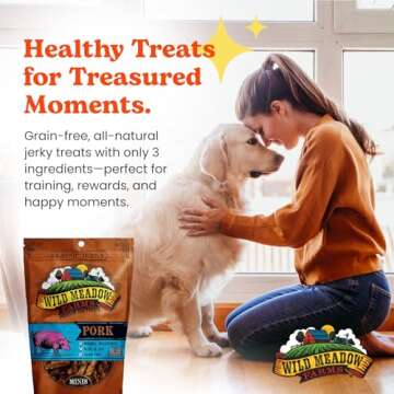 Classic Beef Jerky Minis for Dogs - Grain-Free & Natural