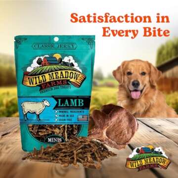 Classic Beef Jerky Minis for Dogs - Grain-Free & Natural