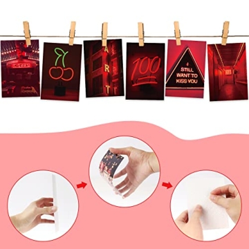 SAISHUO 50 Pcs Vintage Wall Decor Collage Kit