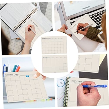 STOBOK Tear-Off Planner Notebook for Easy Scheduling