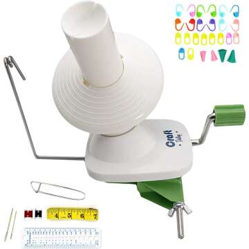Craft Destiny Yarn Winder - Easy to Use, Sturdy Design