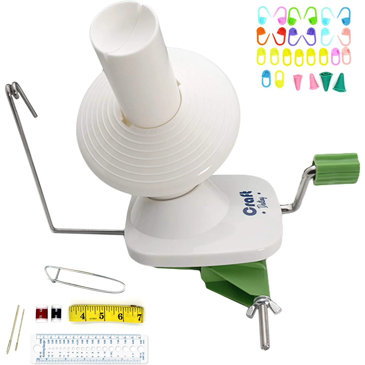 Craft Destiny Yarn Winder - Easy to Use, Sturdy Design