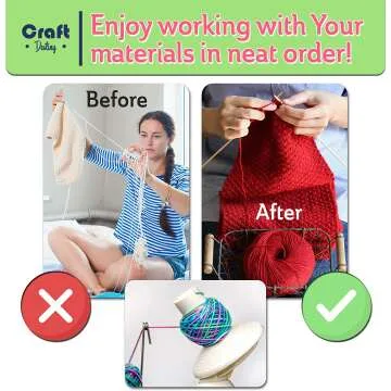 Craft Destiny Yarn Winder - Easy to Use, Sturdy Design