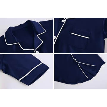 Luxurious Schbbbta Girls Satin Nightgown for Ages 9-10