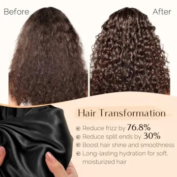 YANIBEST Satin Bonnet for Healthy Hair While Sleeping