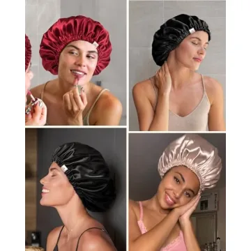 YANIBEST Satin Bonnet for Healthy Hair While Sleeping
