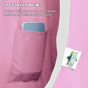 OUTREE Kids Pod Swing Seat Cotton Sensory Chair for Kids