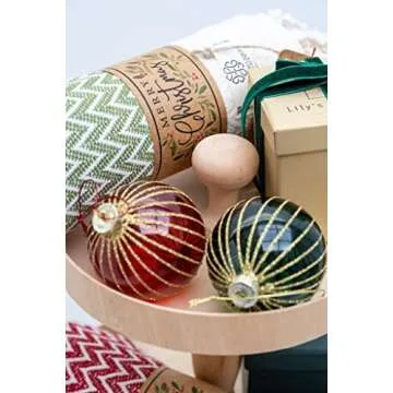 Madamelique Christmas Hand Towels Set - Luxurious Cotton