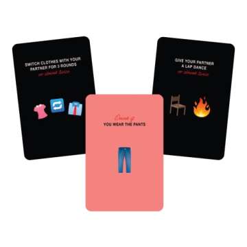 Drunk in Love Original Couples Drinking Card Game Super Fun Date Night Games & Relationship Couples Games for Adults 100 Dare Cards for Your Partner Romantic Anniversary Party & Valentines Gifts