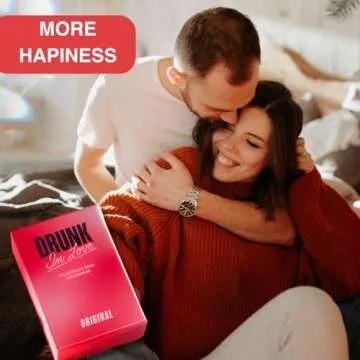 Drunk in Love Original Couples Drinking Card Game Super Fun Date Night Games & Relationship Couples Games for Adults 100 Dare Cards for Your Partner Romantic Anniversary Party & Valentines Gifts