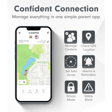 JrTrack 3 Smart Watch for Kids | GPS Tracker & Phone Watch