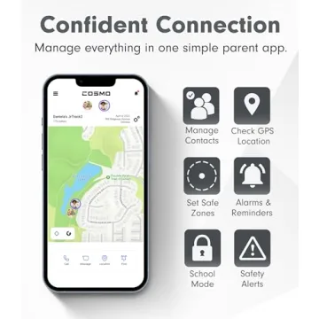 JrTrack 3 Smart Watch for Kids | GPS Tracker & Phone Watch