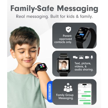 JrTrack 3 Smart Watch for Kids | GPS Tracker & Phone Watch