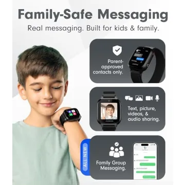 JrTrack 3 Smart Watch for Kids | GPS Tracker & Phone Watch