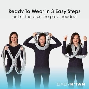 Baby K'tan Active Baby Wrap Carrier - Simple & Breathable