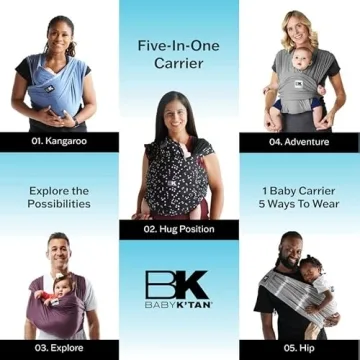 Baby K'tan Active Baby Wrap Carrier - Simple & Breathable