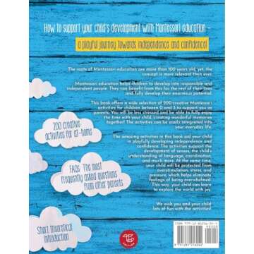 The Montessori Book for Babies and Toddlers: 200 creative activities for at-home to help children fr...
