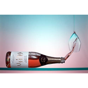 Thomson & Scott Noughty Alcohol Free Sparkling Rosé, Organic, Low-Sugar, Halal Certified, Vegan, Great Gift for Expecting and New Mums, Birthdays, Anniversaries, Non Alcoholic Rose, 750ml (750ml, 2)