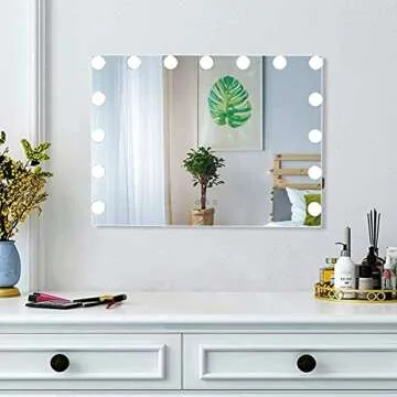 SHOWTIMEZ LED Vanity Mirror - Touch Control & USB Charging