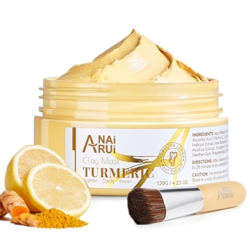 ANAI RUI Vitamin C Turmeric Face Mask for Radiant Skin