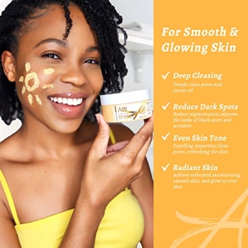 ANAI RUI Vitamin C Turmeric Face Mask for Radiant Skin