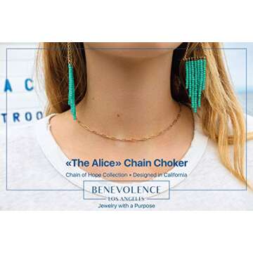 Paperclip Chain Necklace for Women, Gold Chain Necklace Women, 14k Gold Dipped Chain Link Necklace for Women, Paper Clip Necklace