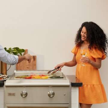 30" Inch Built in Gas Griddle | Propane LP | Perfect for Any Outdoor Kitchen | Grill, Fry, Saute On ...