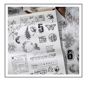 Muulaii Clear Stamp Cards for Holiday Card Making