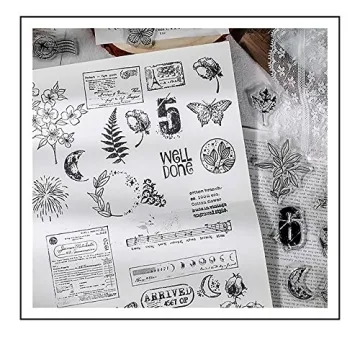 Muulaii Clear Stamp Cards for Holiday Card Making