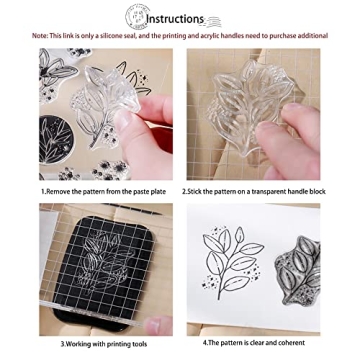 Muulaii Clear Stamp Cards for Holiday Card Making