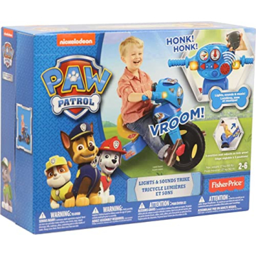 Fisher-Price PAW Patrol Toddler Tricycle with Sounds