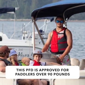 Stohlquist Fit Adult PFD Life Vest 4 Pack Coast Guard Approved