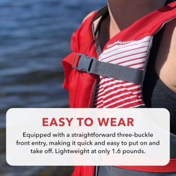 Stohlquist Fit Adult PFD Life Vest 4 Pack Coast Guard Approved