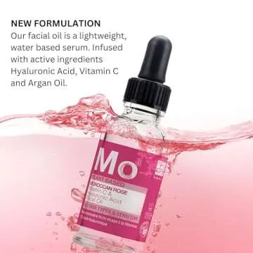 Dr Botanicals Vegan Moroccan Rose Superfood Facial Oil with Vitamins, and Essential OIls - Natural B...