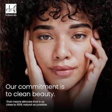 Dr Botanicals Vegan Moroccan Rose Superfood Facial Oil with Vitamins, and Essential OIls - Natural Best Anti-ageing repairing Treatment for All skins - Instant Results - Made in UK - 30ml