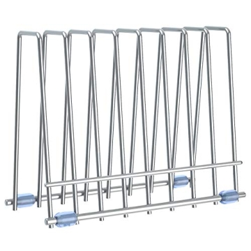 IDEATECH Bags Rack, Drying Rack for Bags, Stainless Stand, File Organizer Desktop Storage Book Shelf...