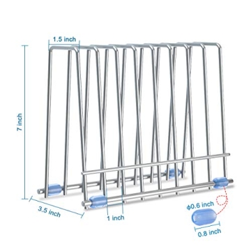IDEATECH Large Reusable Bags Drying Rack - Stainless Steel