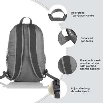 Packable Lightweight Travel Backpack - Outlander 33L