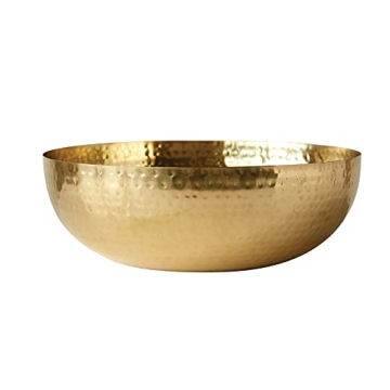 Creative Co-Op Hammered Metal Bowl for Elegant Decor