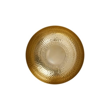 Creative Co-Op Hammered Metal Bowl for Elegant Decor