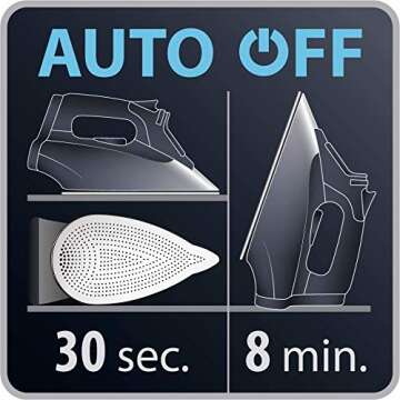 Rowenta Professional 1750-Watts Steam Iron-Made in Germany, Blue