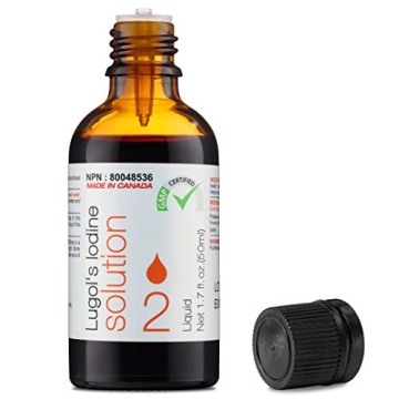 Lugol's Iodine Solution 2% with Dispensing Kit & Gift Box