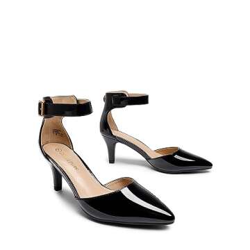 DREAM PAIRS Elegant Low Heel Dress Shoes for Women