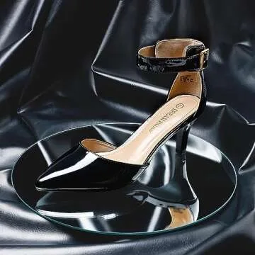 DREAM PAIRS Elegant Low Heel Dress Shoes for Women