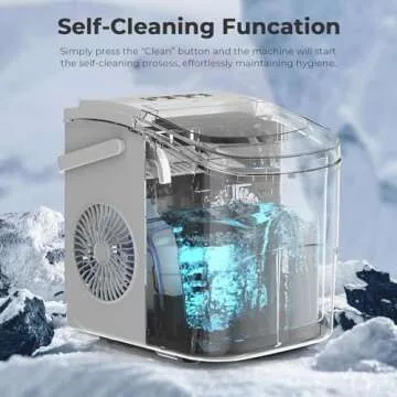 Antarctic Star Countertop Ice Maker for Fast Ice Production