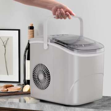 Antarctic Star Countertop Ice Maker for Fast Ice Production